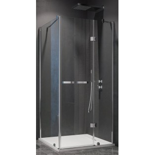 EXTRA R13 -100 x 80 cm sprchovací kút, matné sklo
